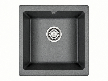 Кухонная мойка Paulmark GERA 50 PM104546-DG 45х46 цвет графит